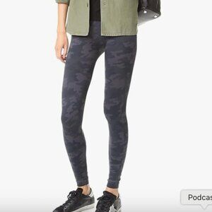 SPANX Black Camo leggings